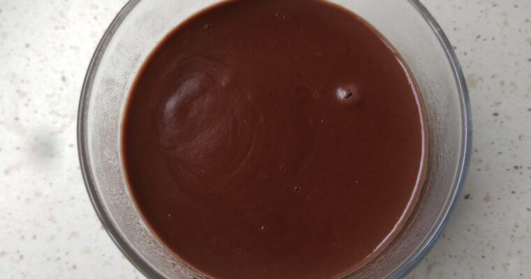 Delicioso y fácil: Descubre la receta de Crema de plátano y chocolate con Thermomix