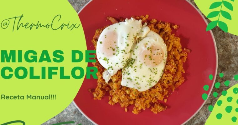Delicious and Nutritious: Cauliflower Migas with Jamón using Monsieur Cuisine