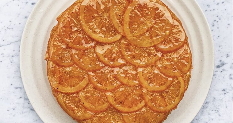 Deliciously Tangy: Try the Thermomix Recipe for Orange Confit Upside-Down Cake