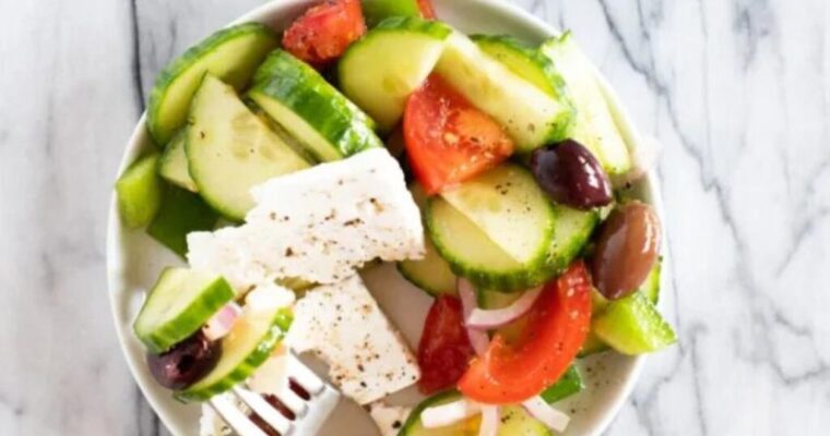 Delight Your Taste Buds with a Refreshing Greek-Style Cucumber Salad Recipe Using Thermomix