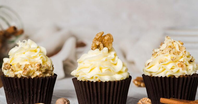 Cupcake Heaven: Discover the Delectable Flavors of Carrot and Walnut with MAMBO