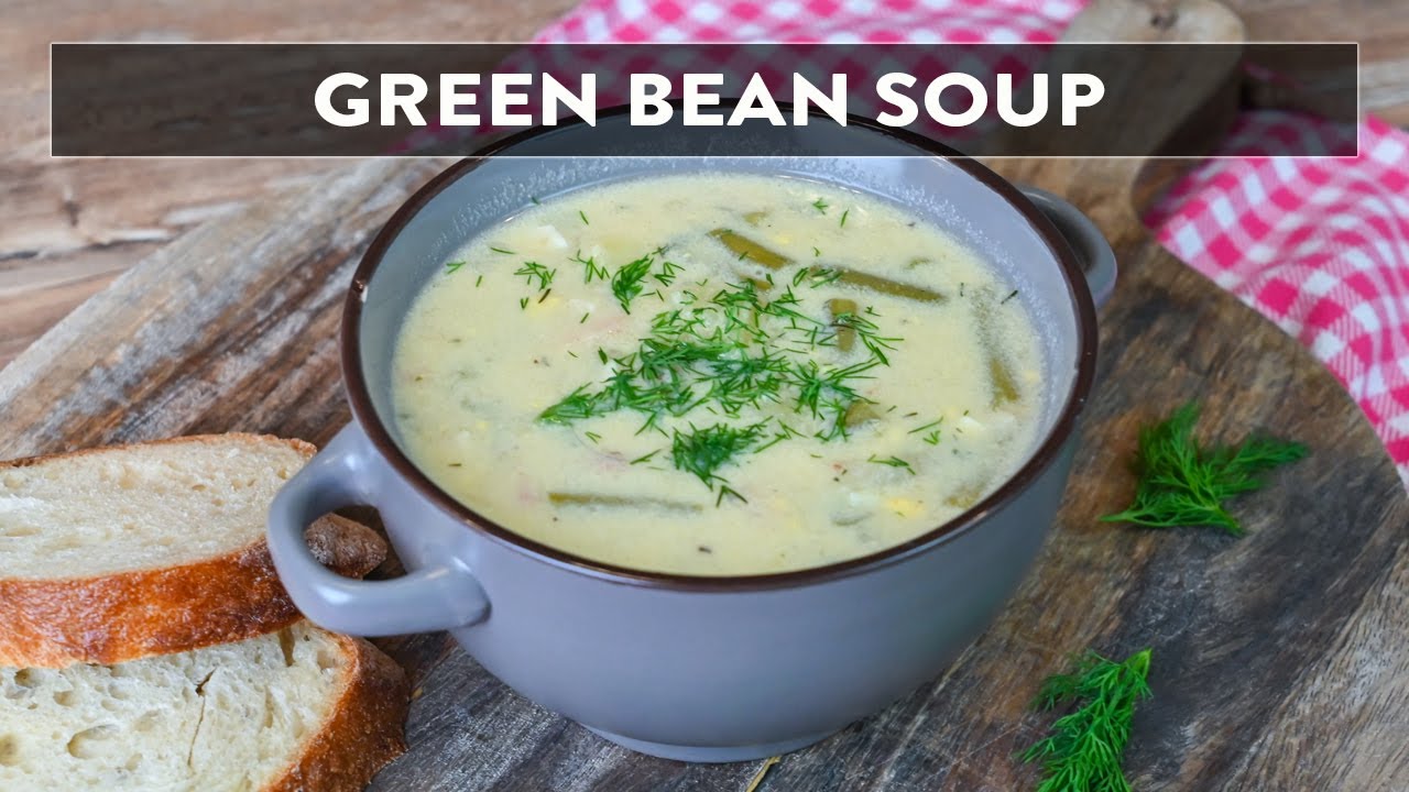 Delicious and Creamy Green Bean Soup Recipe Made Easy with Thermomix