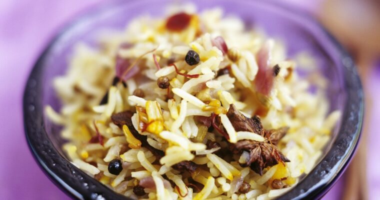 Delicious Basmati Rice Recipe Infused with Clove and Cinnamon Flavor Using Thermomix