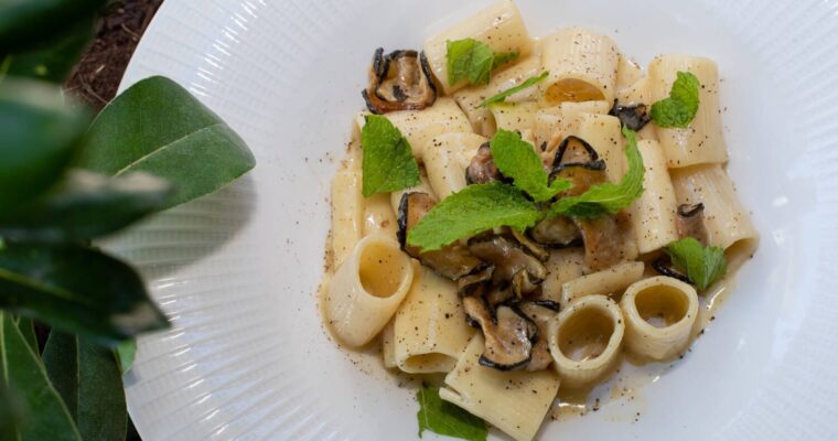 Deliciosa receta de pasta rellena de queso con salsa de tomate datterino hecha fácilmente con Thermomix