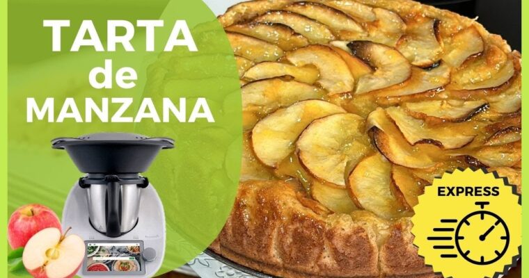 Deliciosa receta de tarta de manzana con thermomix que no puedes perderte