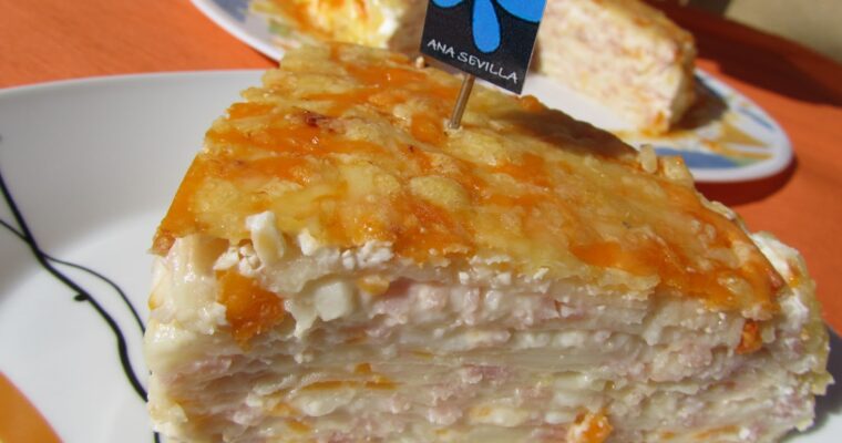 Whip up a delicious Pastel de Calabacín y Jamón York with monsieur cuisine