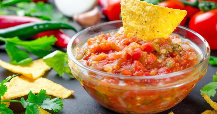 Take your salsa game to the next level with homemade tomato salsa con mambo