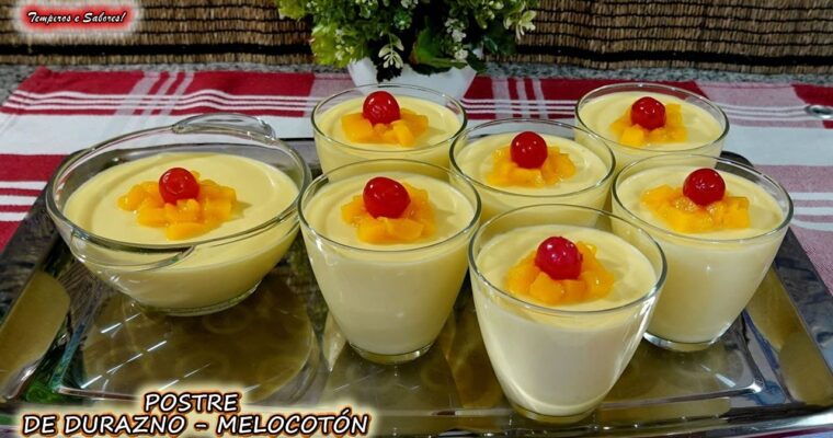 Deliciosas recetas de melocotón y coco con Thermomix para sorprender a tus invitados