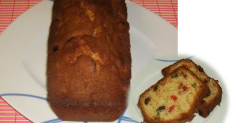 Delicioso plum cake de guindas hecho en Thermomix: la receta perfecta