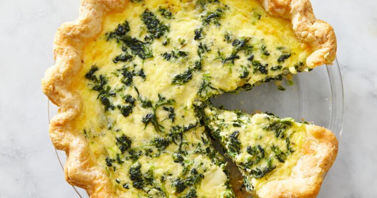 The Perfect Comfort Food: Spinach and Cheese Quiche in GM Pot