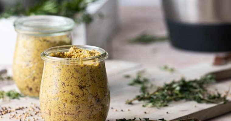 Cómo hacer mostaza casera con thermomix en solo minutos