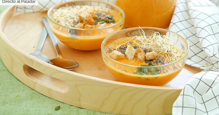 Delicioso Gazpacho de zanahoria hecho con Thermomix: la receta perfecta para el verano