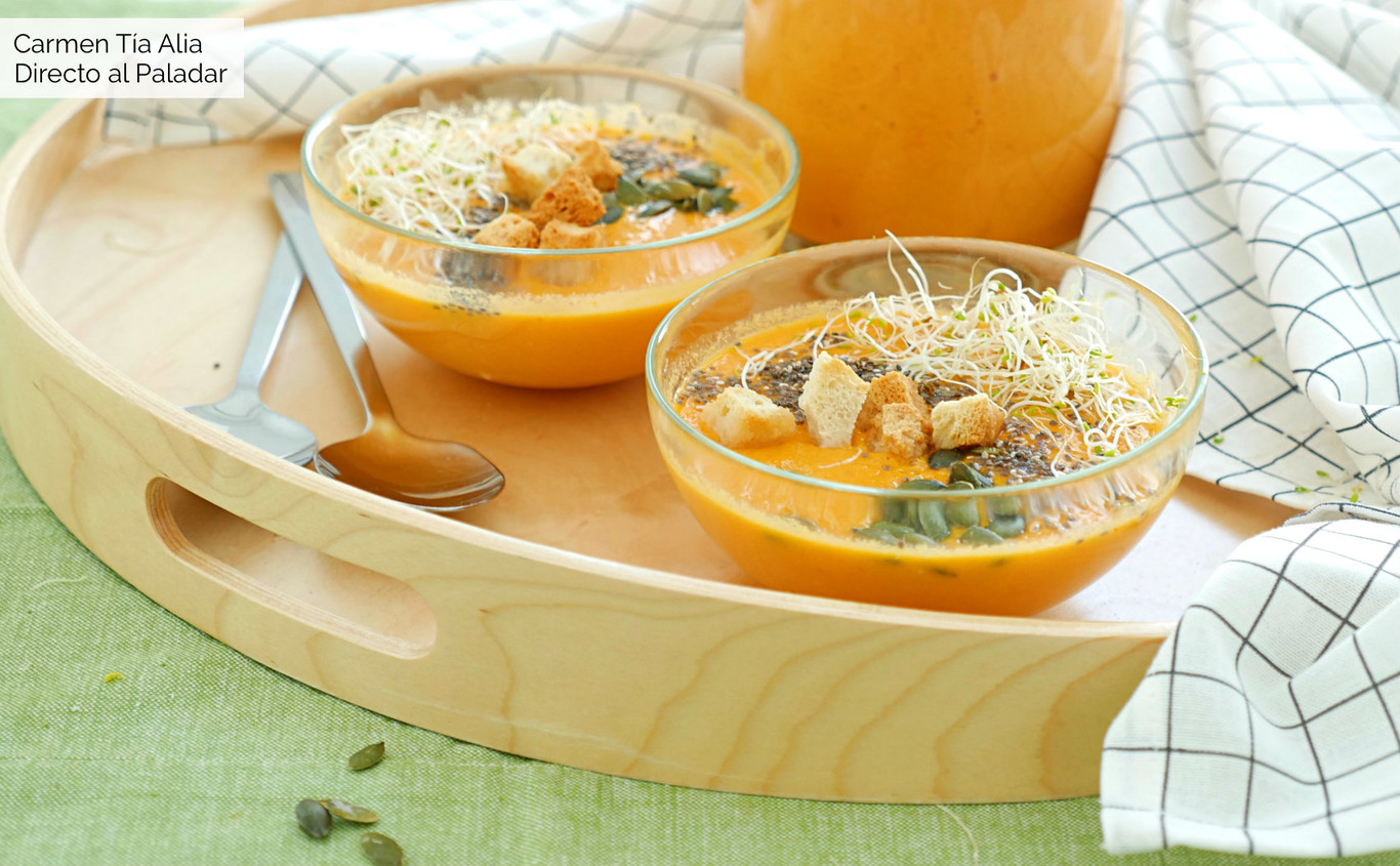 Delicioso Gazpacho de zanahoria hecho con Thermomix: la receta perfecta para el verano