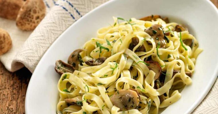 Delicious Tagliatelle al Funghi Recipe Made Easy with Thermomix