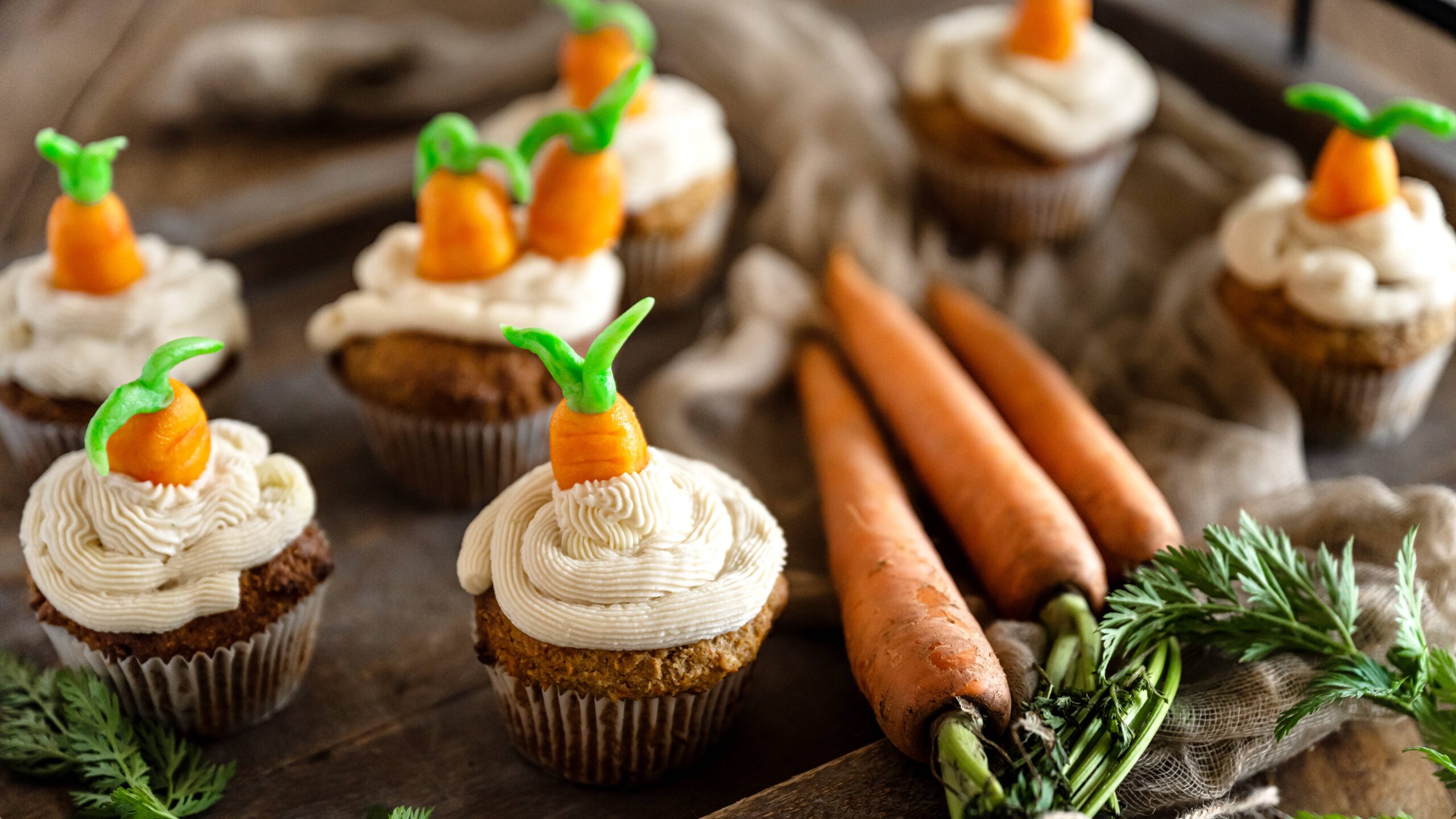 Elevate Your Baking Skills with Carrot and Walnut Cupcakes Perfected by MAMBO