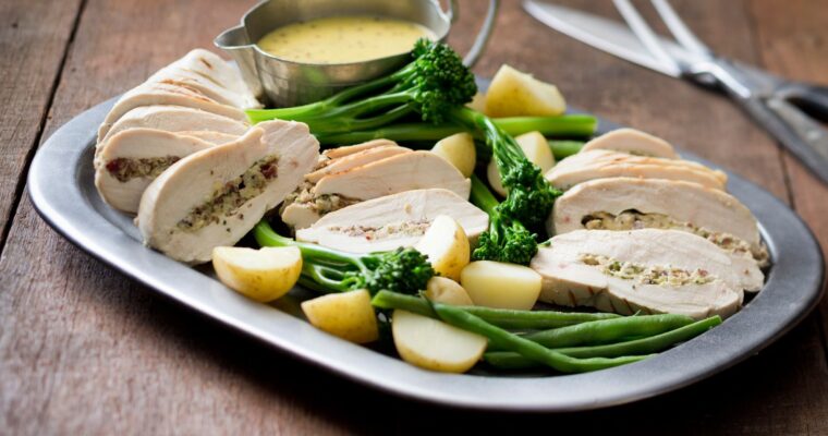 Impress Your Dinner Guests with this Flavorful Chicken Stuffed with Thermomix Recipe