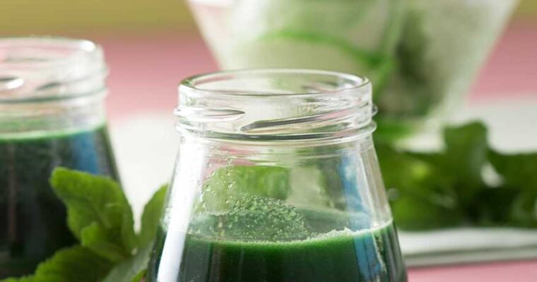 Delicioso Sirope de Menta hecho en casa con Thermomix