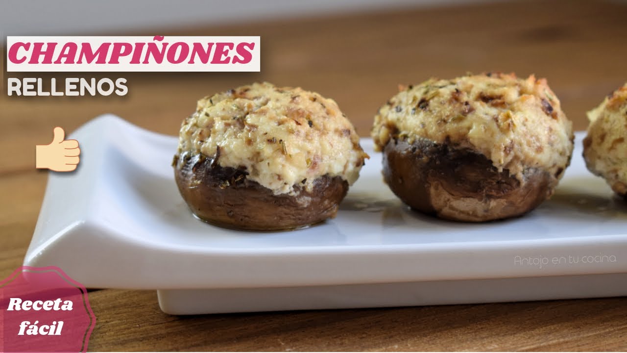 Delicioso y fácil: Receta de champiñones portobello rellenos de ricotta