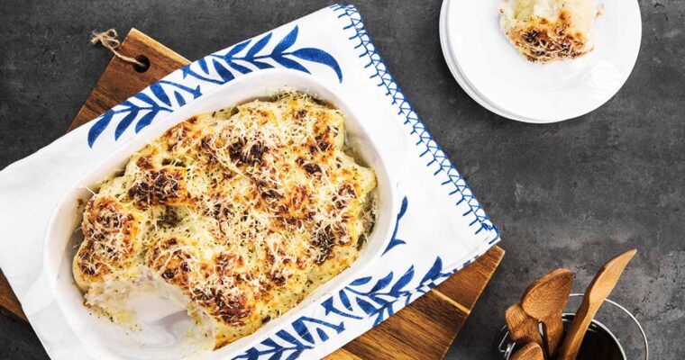 Impress Your Guests with Coliflor con Bechamel Gratinada con MAMBO