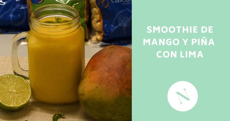 Refrescante y delicioso: receta de zumo de naranja y mango al aroma de lima con Thermomix