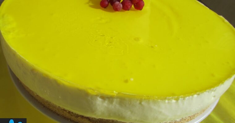 Deliciosamente refrescante: receta de tarta fina de limón con Thermomix