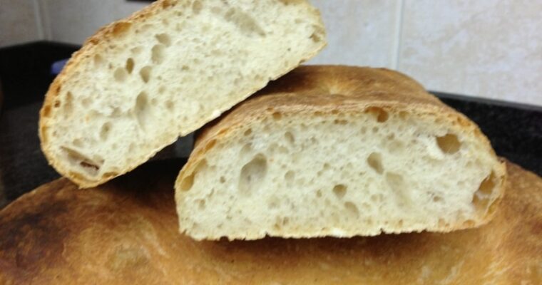 Delicioso pan chapata hecho en Thermomix: la receta perfecta