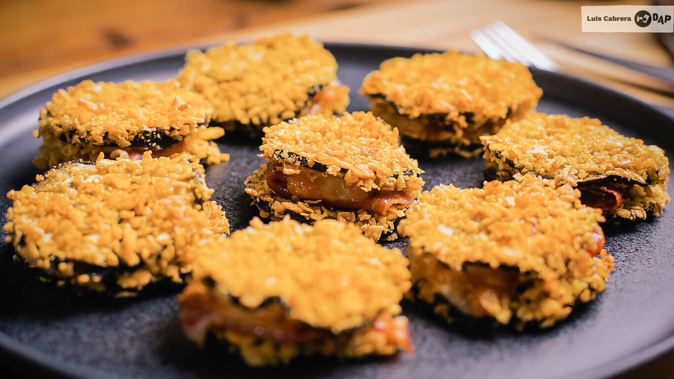 Deliciosos bocaditos de berenjena hechos en Thermomix: la receta perfecta
