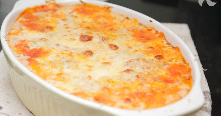 Deliciosos fusili gratinados con bechamel de atún y jamón: receta fácil con Thermomix