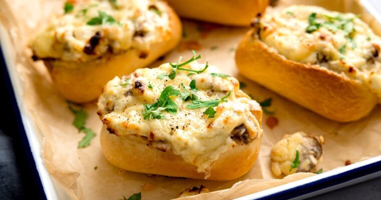 Delicious Mushroom-Stuffed Bread Recipe Made Easy with Thermomix