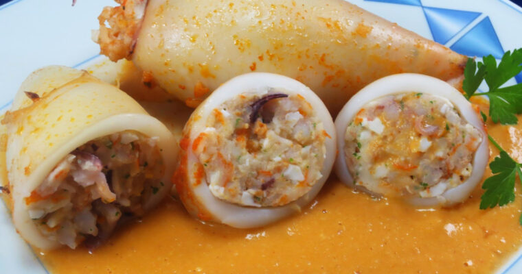 Effortless Cooking: Calamares Rellenos de Merluza y Gambas Recipe for Olla GM