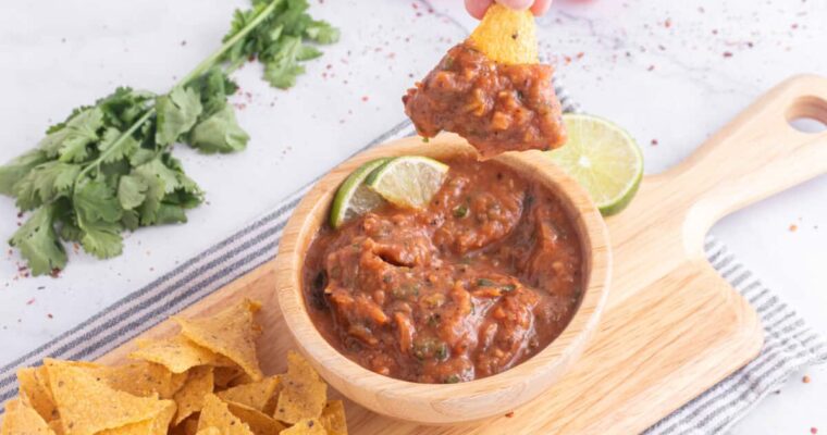 Impress your guests with homemade tomato salsa con mambo at your next gathering