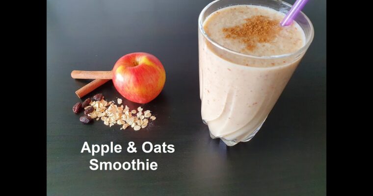 Start Your Day Right with Monsieur Cuisine’s Apple-Oatmeal Shake