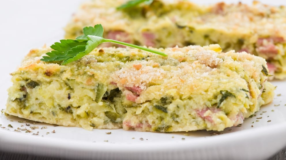 Delicioso y saludable: receta de pastel de calabacín y champiñones con Thermomix