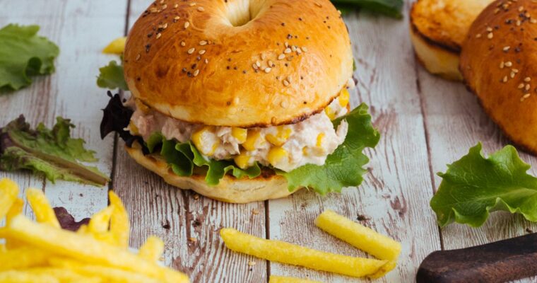 Deliciosos bagels con atún: la receta perfecta para un almuerzo saludable