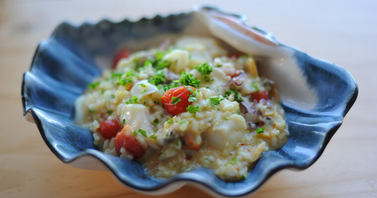 Delicious and Easy Seafood Risotto Recipe with Thermomix