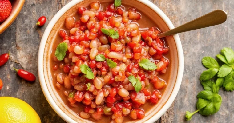 Elevate your meals with the vibrant flavors of homemade tomato salsa con mambo