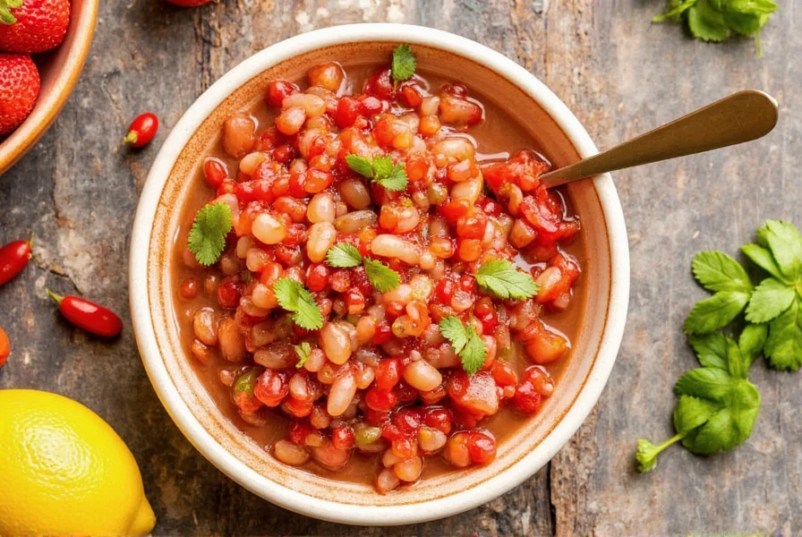 Elevate your meals with the vibrant flavors of homemade tomato salsa con mambo