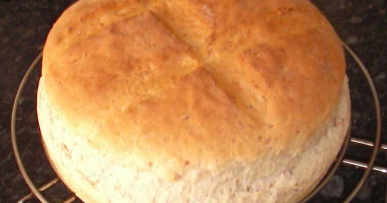 receta de Hamburguesa de manzana y jamón ibérico en pan de pueblo con thermomix