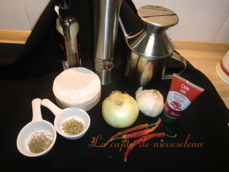 receta de Queso marinado picante con thermomix
