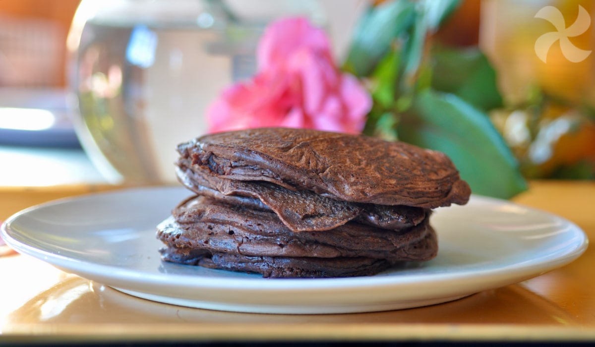 receta de Tortitas de ricotta y cacao con thermomix
