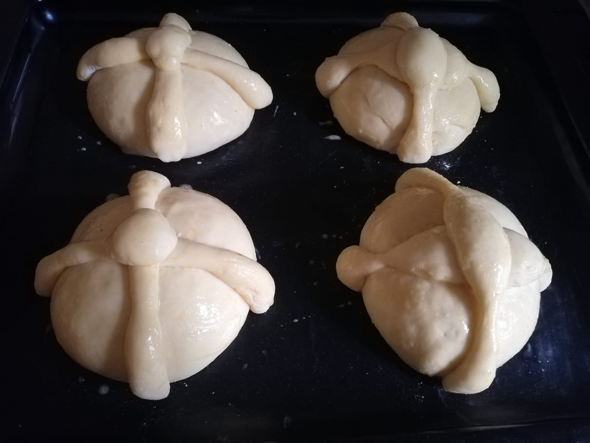 un dulce típico de Difuntos con thermomix