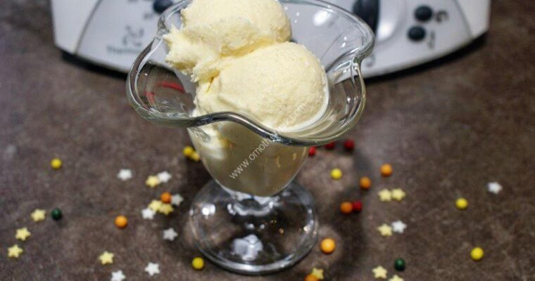 Indulge in the Sweet Sensation of Homemade Plum Ice Cream with Monsieur Cuisine