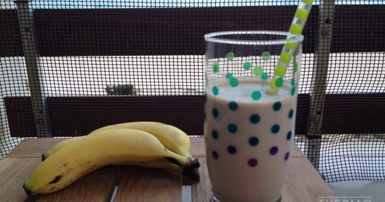 receta de Batido de plátano y nocilla con thermomix