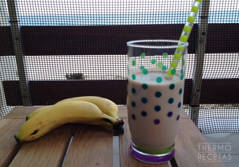 receta de Batido de plátano y nocilla con thermomix
