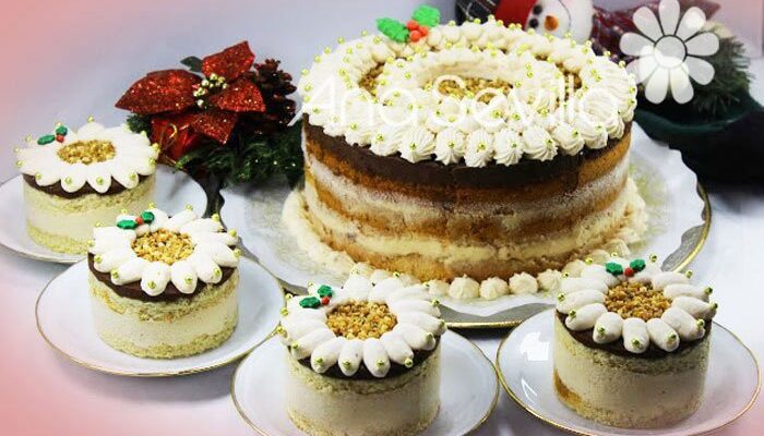 Celebrate the Holiday Season with a Decadent Bizcocho Helado de Turrón con Olla GM