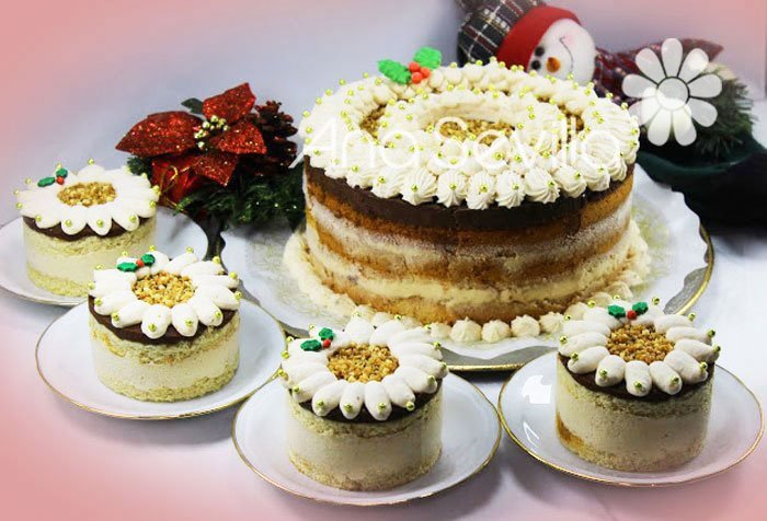 Celebrate the Holiday Season with a Decadent Bizcocho Helado de Turrón con Olla GM