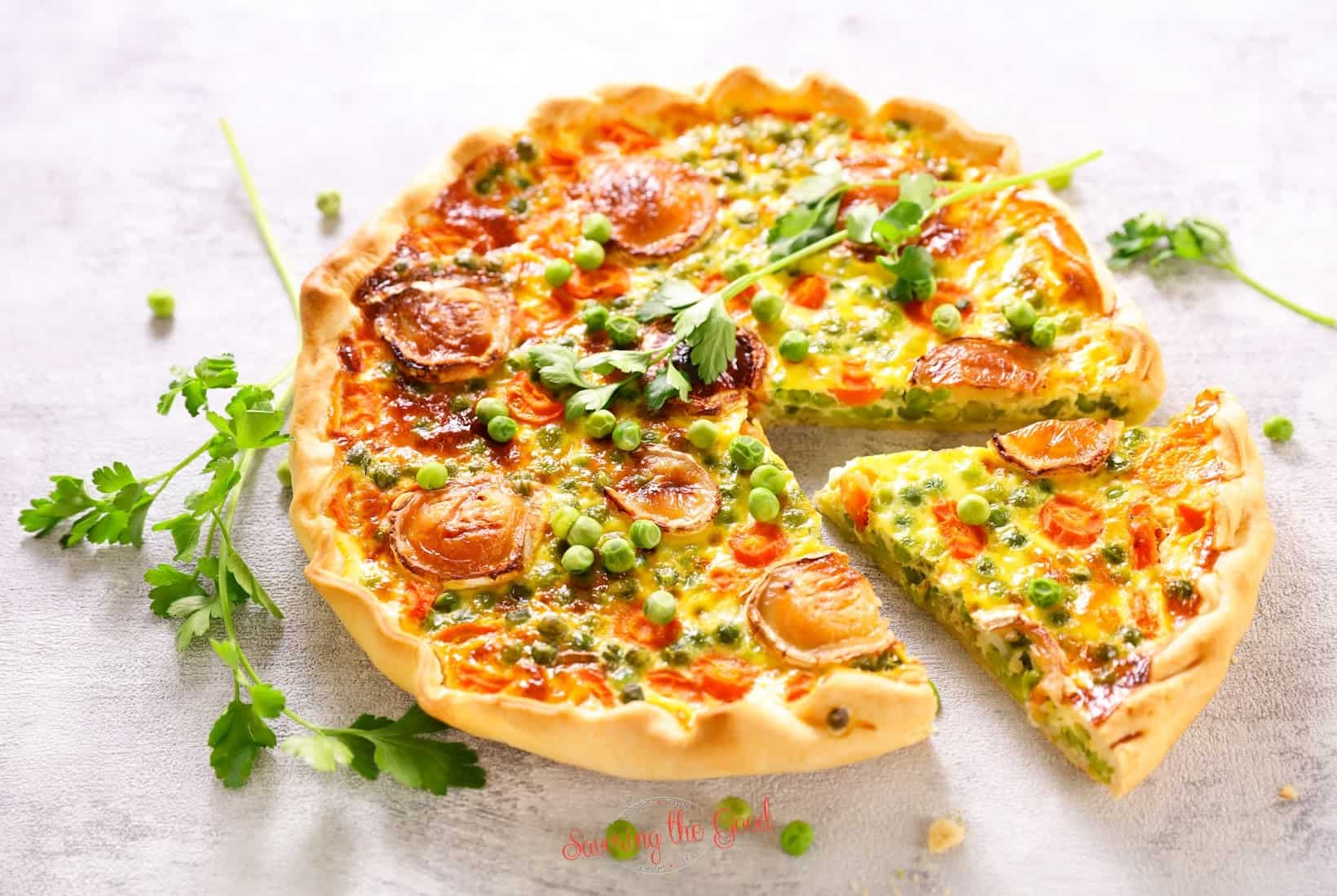 Delight your Taste Buds with a Delicious Zucchini and Serrano Ham Quiche made with MAMBO