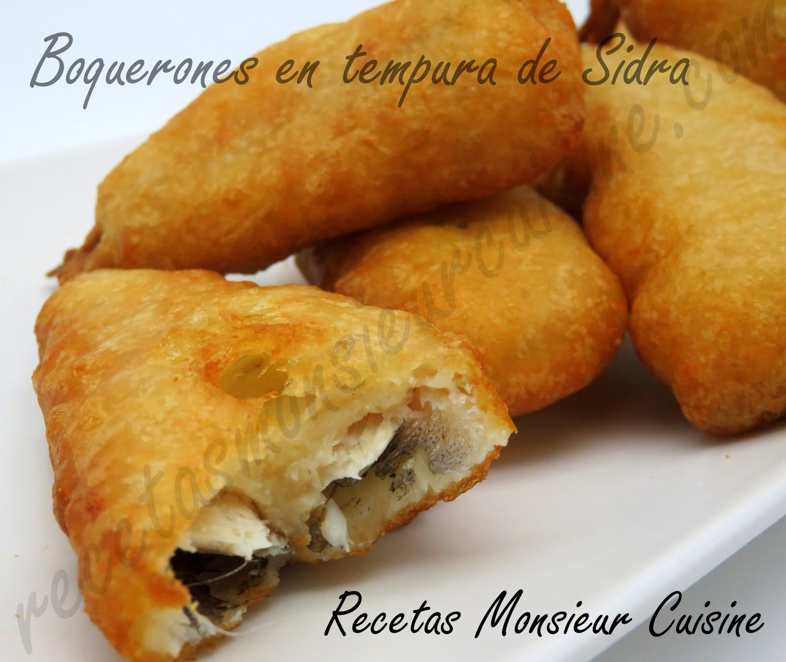 Delight Your Taste Buds with Boquerones en Tempura de Sidra Made in Monsieur Cuisine
