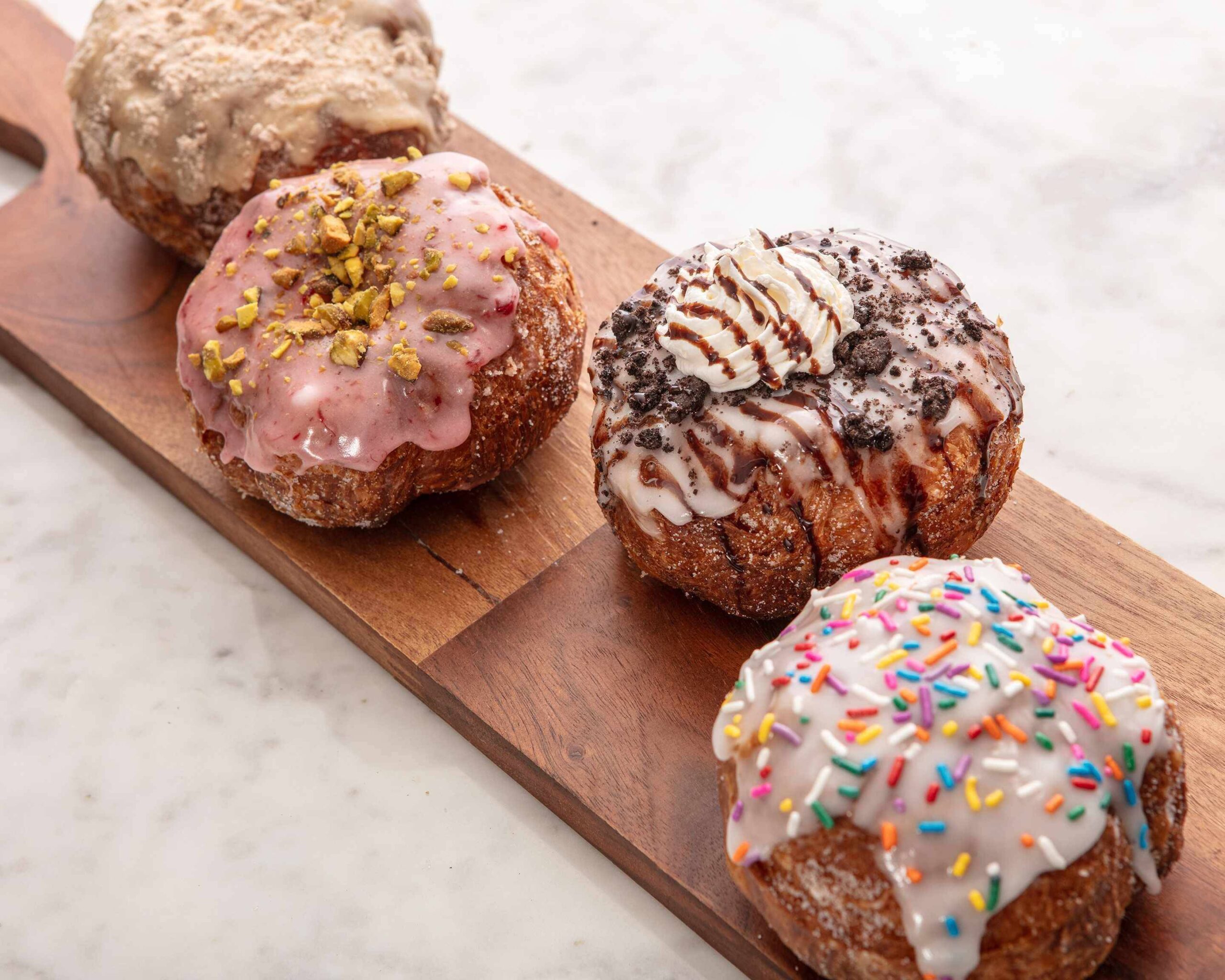 Indulge in Authentic Donuts with Two Delicious Toppings at MAMBO