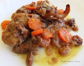 Indulge in the Sweet and Sour Delights of Conejo Agridulce con Pasas with monsieur cuisine